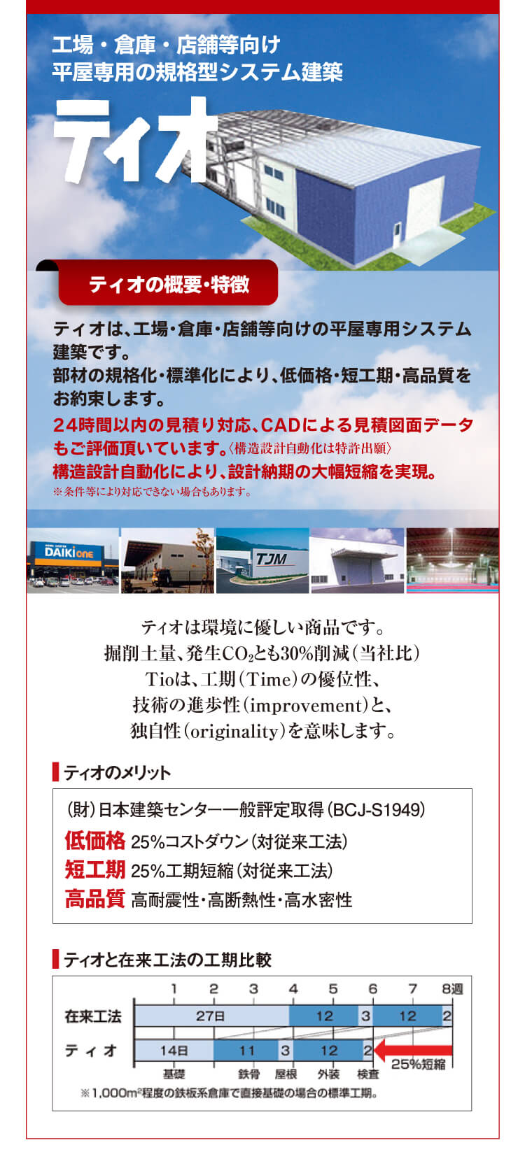 低価格・短工期・高品質・ティオ・トレオ・ラフィット